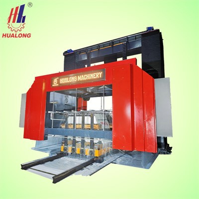 Vícedrátový stroj na žulu